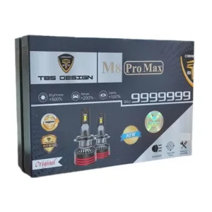 هدلایت خودرو تی بی اس دیزاین مدل M8 Pro Max 9005 بسته دو عددی